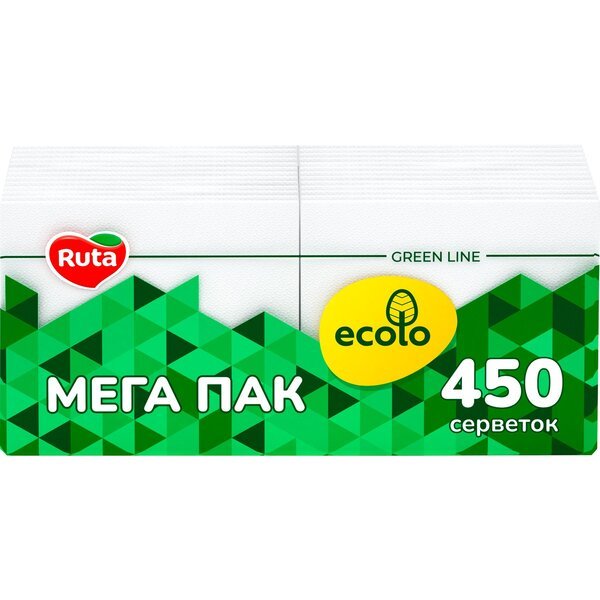 Салф,ECOLO 21*24 бел,1сл,450шт