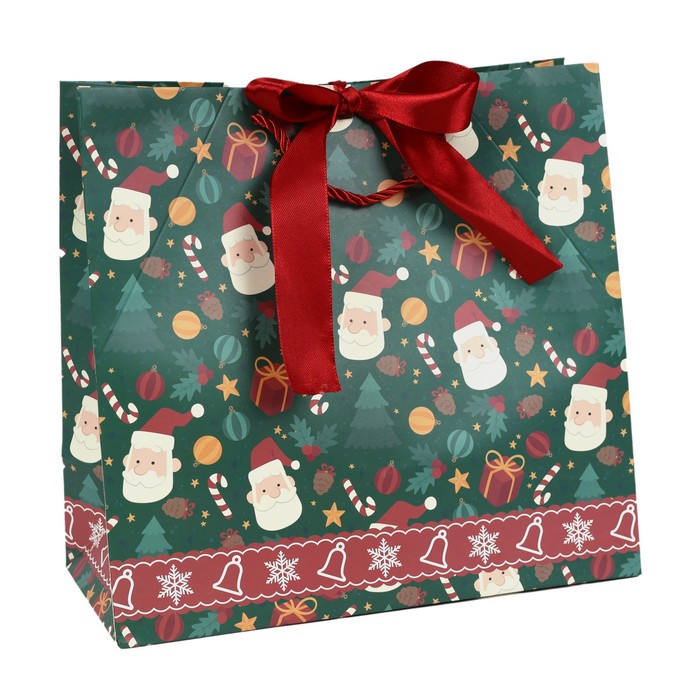 Пакет подарочный 25x25x11.5см (0396-1) ТМ Global Christmas