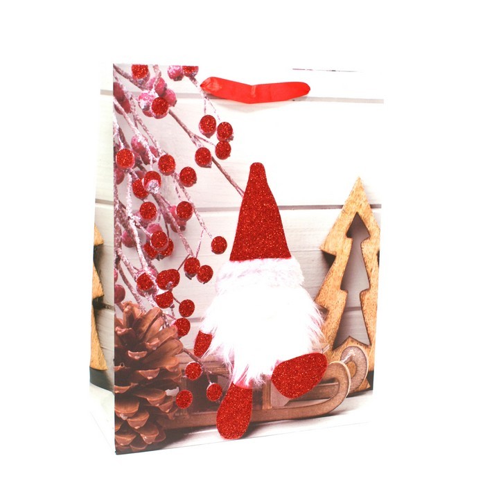 Пакет подарочный 31x40x12см (4153L) ТМ Global Christmas