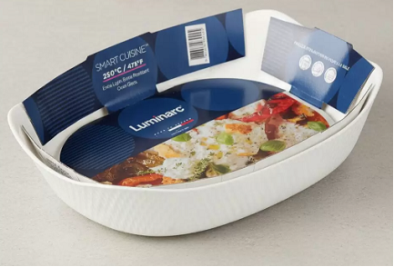 Форма жаропрочная Smart Cuisine Wavy 300x220 мм Арк V1463