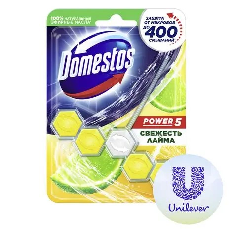 Чист.блокDOMESTOS WCP5лайм2*50