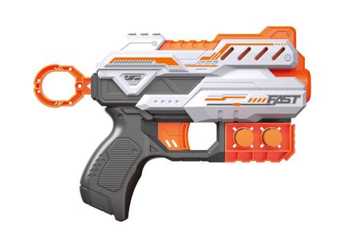 Пистолет игрушечный Fast Pioneer с мягкими пулями