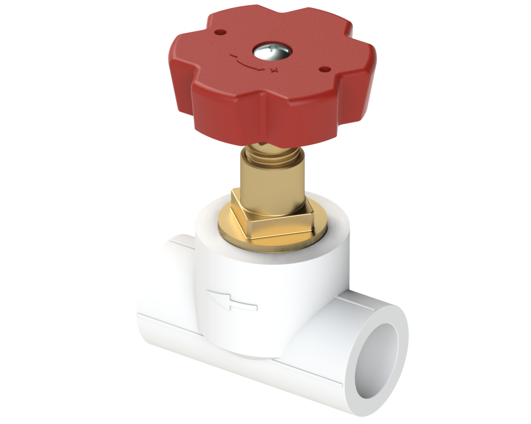 Вентиль PP-R d.50 ТМ ASG