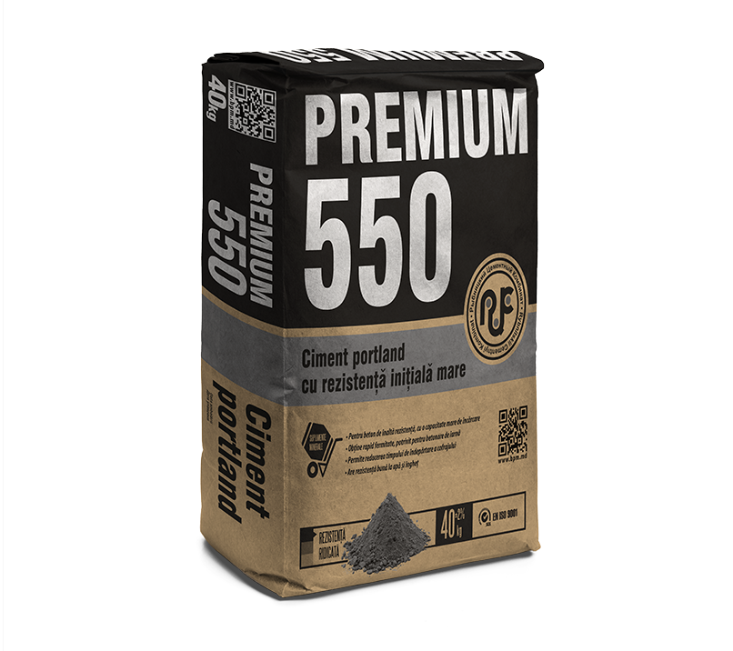 Цемент М550-ДО 40кг. (РЦК) паллет -44 меш
