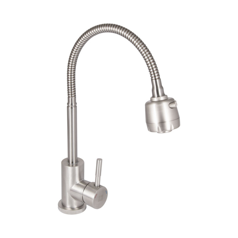 Смеситель одноручный, НС, для кухни рефлектор (Aria 015F41) ТМ Lidz