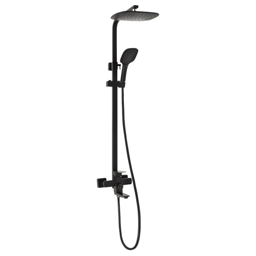 Душевая система (3 в1) НС (Kubis 1030) Black ТМ Lidz