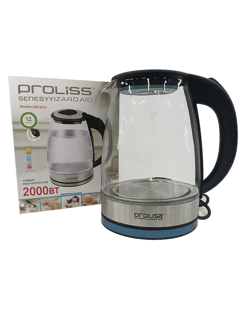 Электрочайник 2л стекл. PRO-5672 ТМ PROLISS
