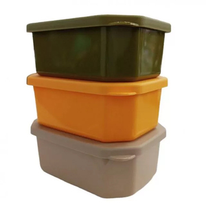 Н-р 3 миски с крышками прям.UR-3433