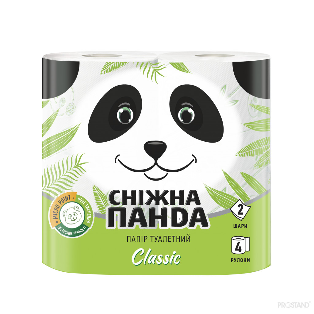 Бумага туал.СН.ПАНДА Clas2сл4ш