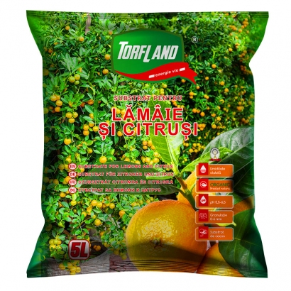 Торф/грунт Субстрат Лимон/цитрус (5л) ТорфЛэнд
