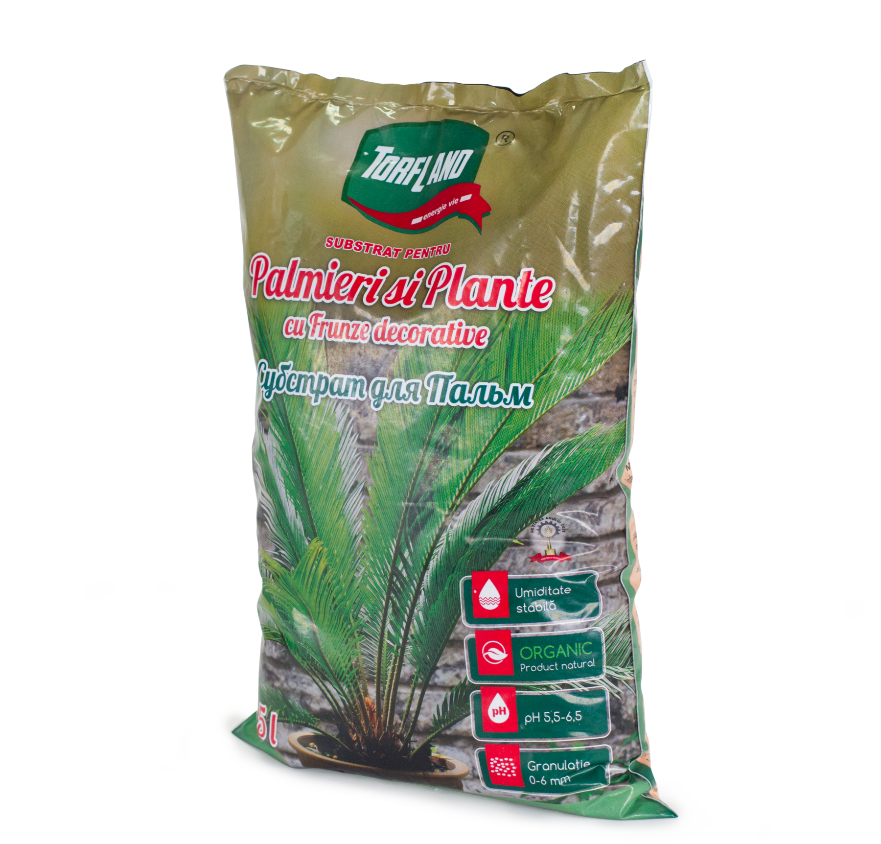 Торф/грунт Субстрат Пальма (5л) ТорфЛэнд