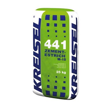 Цементная стяжка Kreisel №441 (10-60мм), 25кг (54 шт/пал)