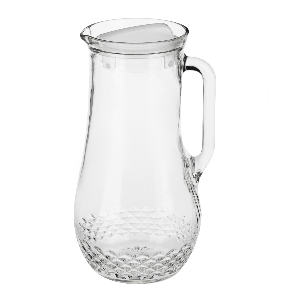Кувшин стеклянный 1,5л с крышкой (12508) Kristal