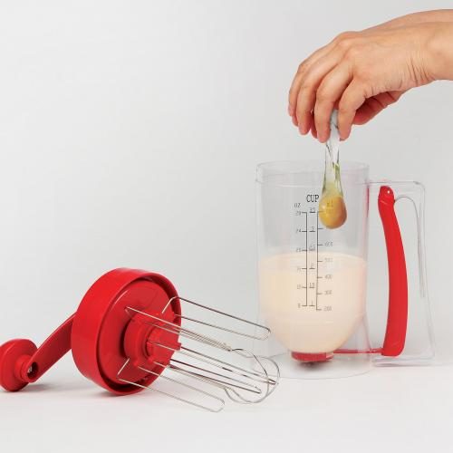 Миксер - дозатор пластм. для блинов (23-12-56)