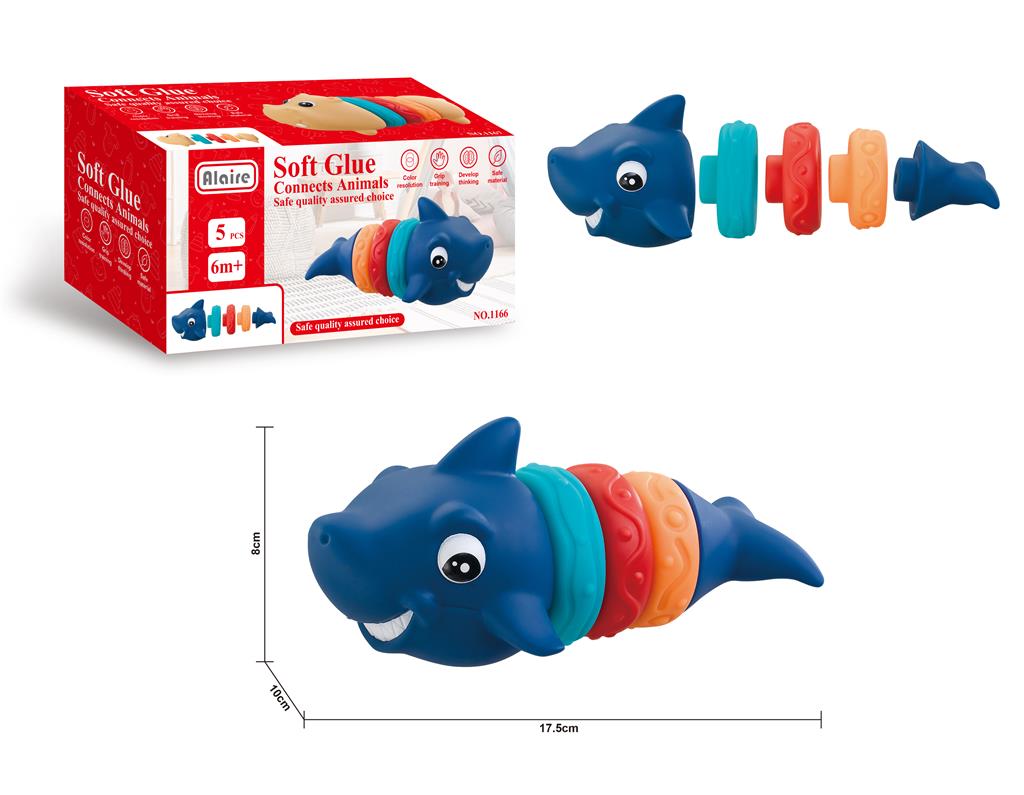 Пирамидка Shark развивающая