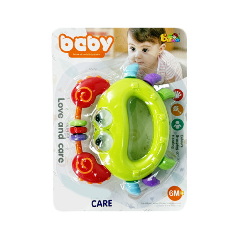 Прорезыватель Crab, зеленый