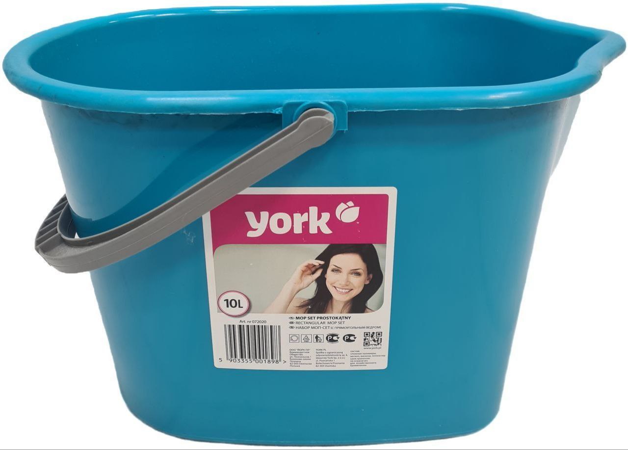 Ведро YORK SPRING прям.10л7102