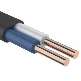 Провод ВВГ-Пнг(А) 2х2,5 ок(N)-0,66 ТМ Молдавкабель