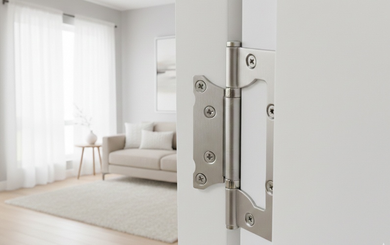 Петля бабочка 4*3*2.5-2BB (100x75) SN(сатин)