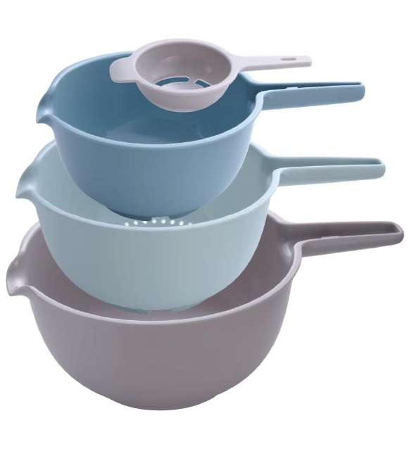 Набор 4ед. (2 ковша +дуршлаг+яйцеотделитель) DH2132