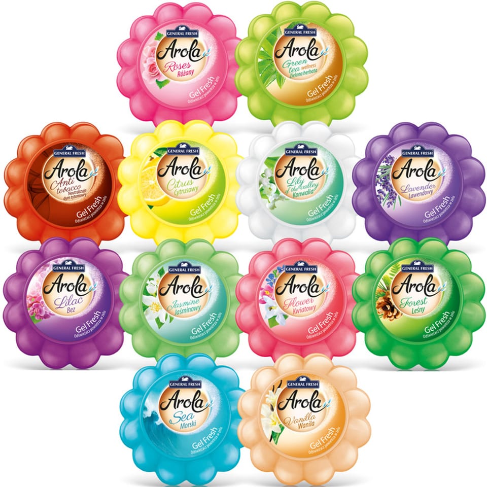 Гель-освеж.GF Arola лимон 150г