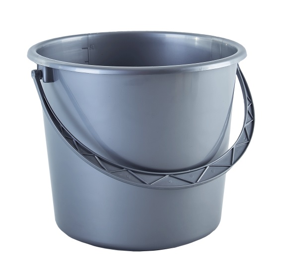 Ведро АЛЕАНА 8л серое