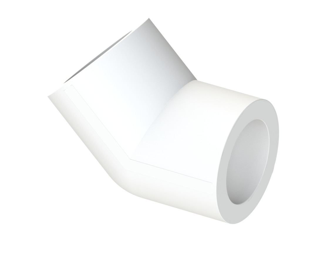 Угол PP 45* d. 25 ( 200/50 ) ТМ Köningfitt