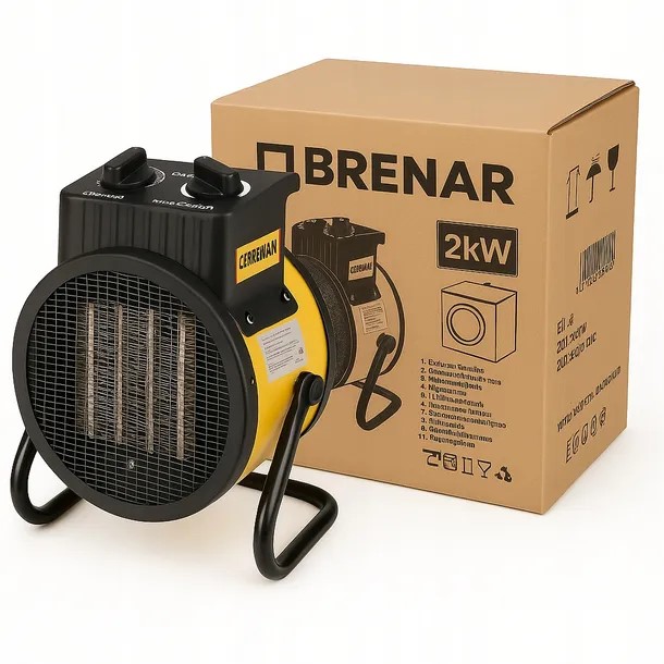 Электрообогреватель круглый 2kW ТМ BRENAR