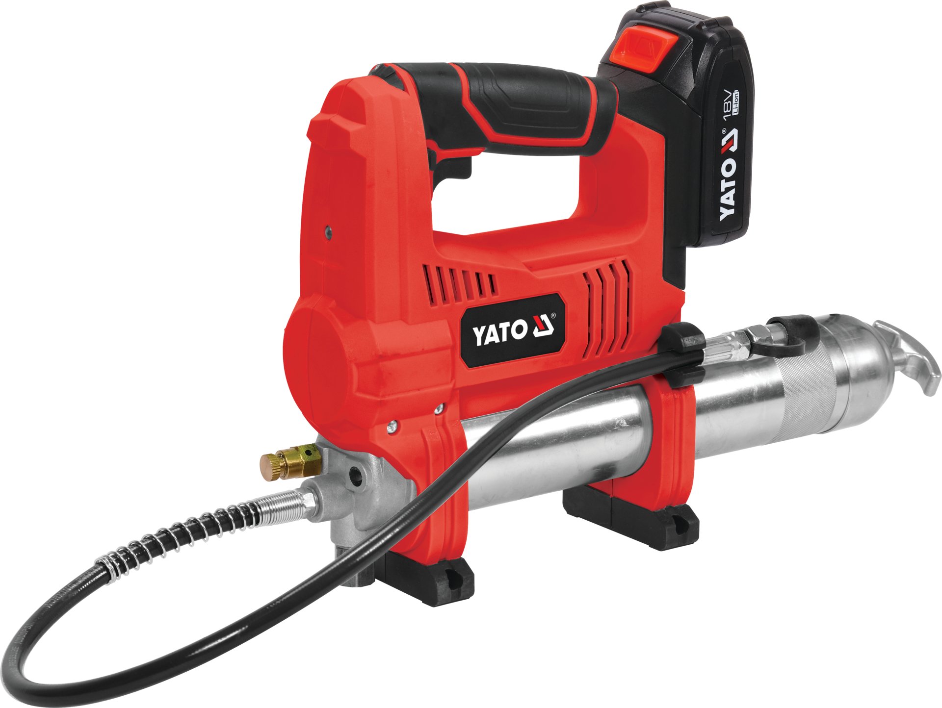 Шприц аккумуляторный для смазки 18 В 620 бар ТМ YATO