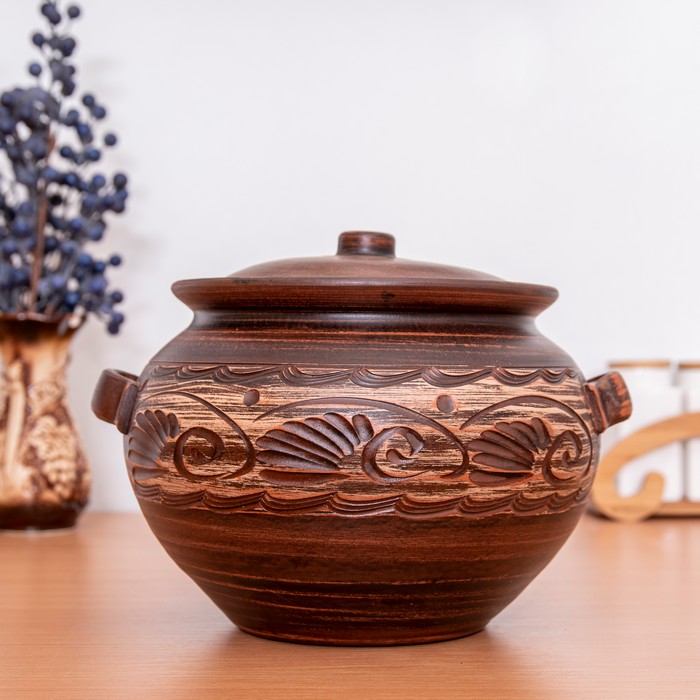 Горшок для печи, Argila, 5.5Л, Decor, DC01947, ORIENS