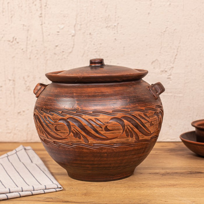 Горшок для печи, Argila, Decor, 7Л, DC01058, ORIENS