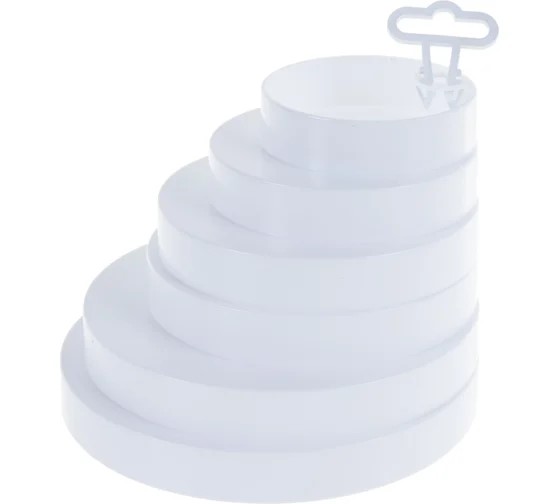 Соединитель универсальный круглых воздуховодов пластик эксц. D160/150/125/120/100/80