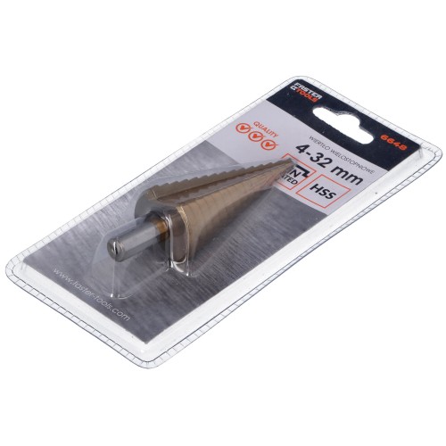 Сверло многоступенчатое 4-12 FASTER TOOLS