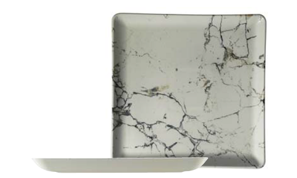 Тарелка плоская квадратная без полей 190мм, h22,5мм, фарфор BNTAN19DU893313