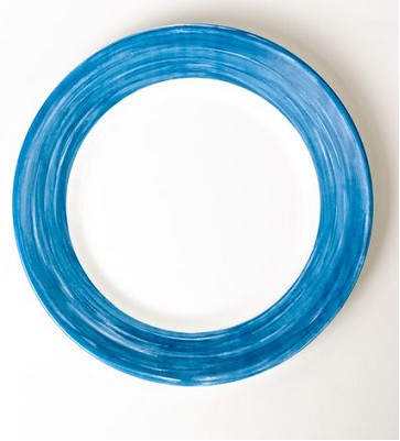 Тарелка 252 мм Brush Blue
