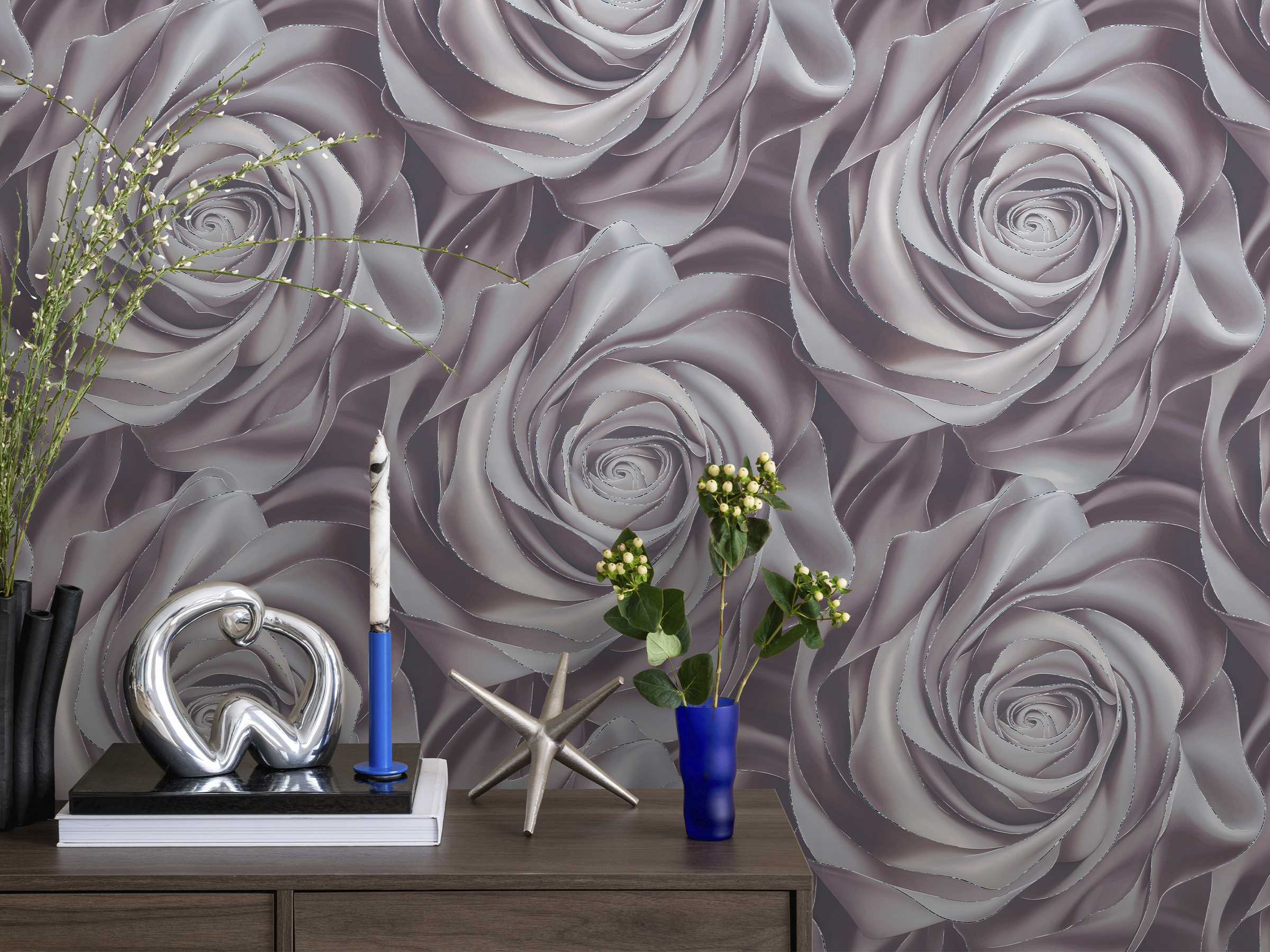 Обои Victoria Stenova Euforia 589297 виниловые обои на флизелиновой основе, 1,06*10,05 м