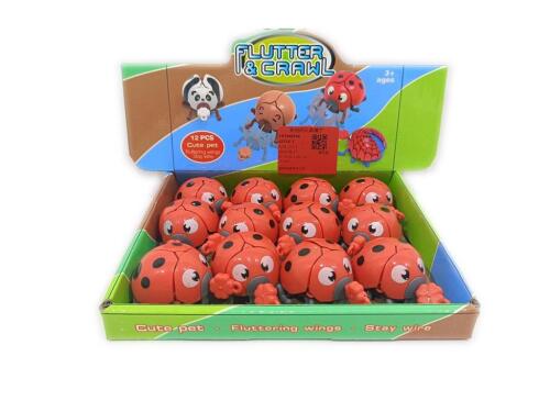 Заводная божья коровока, 12шт