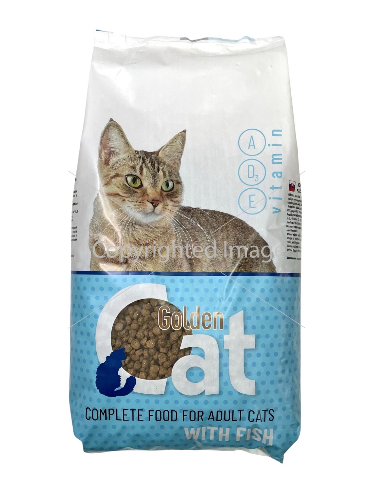 Корм GOLDEN CAT д/к рыба 3кг