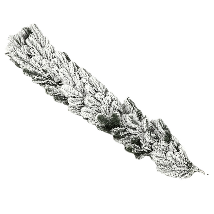 Гирлянды еловые с декором 2м Заснеженная 1м (GARLAND KOVALIVKA/F-100) ТМ Yalunka