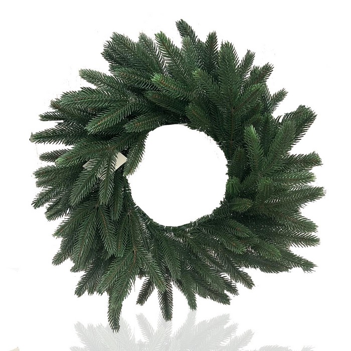 Ветка рождественская декоративная зеленая 40см (WREATH PREMIUM/G-40) ТМ Yalunka