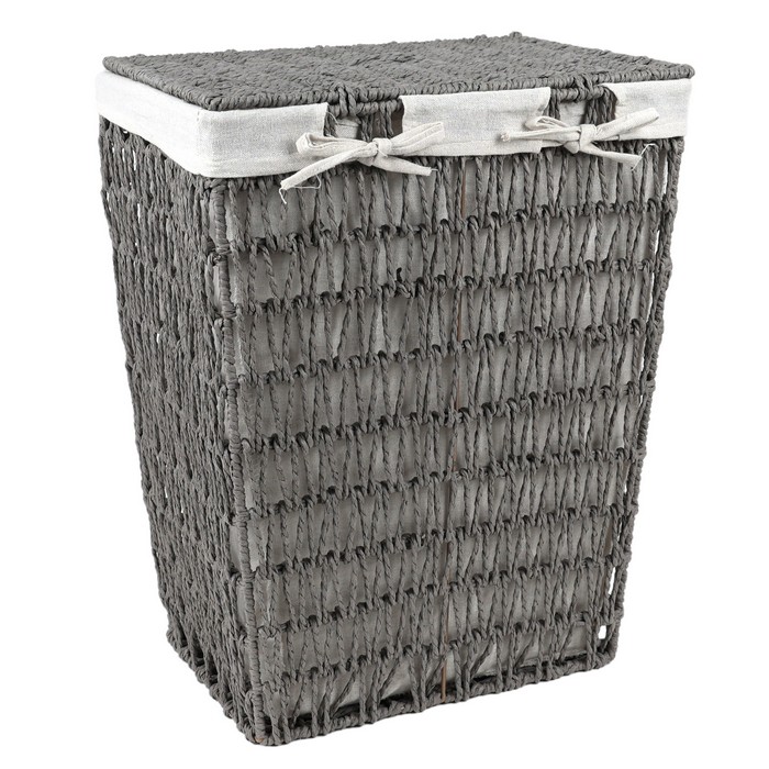 Набор корзин для стирки, 3 предмета, Плетеный провод, SY-14, GS
