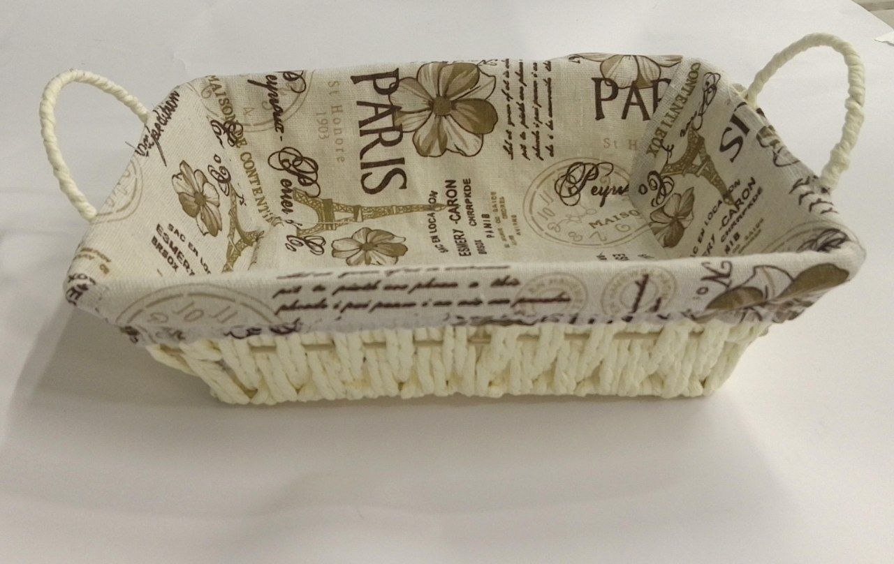 Корзинка плетенная прямоугольная DZ015-1