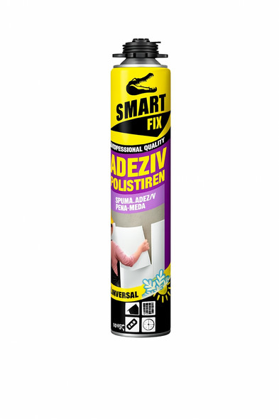 Пена - клей для теплоизоляции Smart Fix 750 мл. (12 шт/уп)