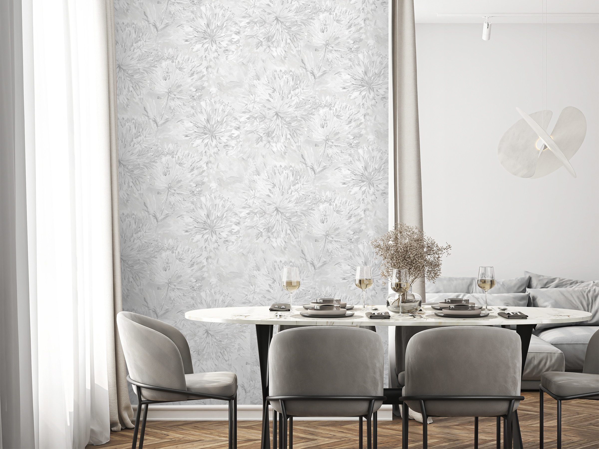 Обои Victoria Stenova Jardin 588147 виниловые обои на флизелиновой основе, 1,06*10,05 м