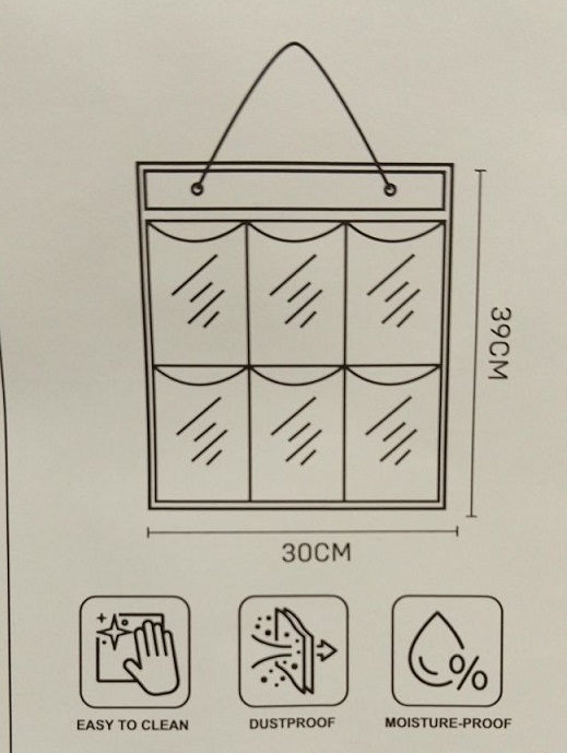 Органайзер карман 2х3 (30х39см) SN-66 10-66