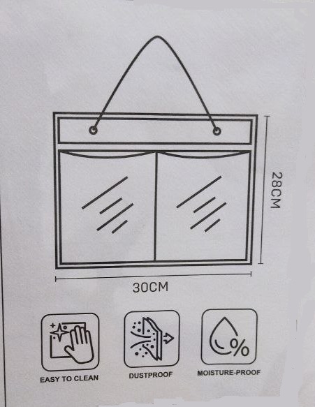 Органайзер карман 2 (30х28см) 30140 SN-61 10-61 (30140) <нлк>