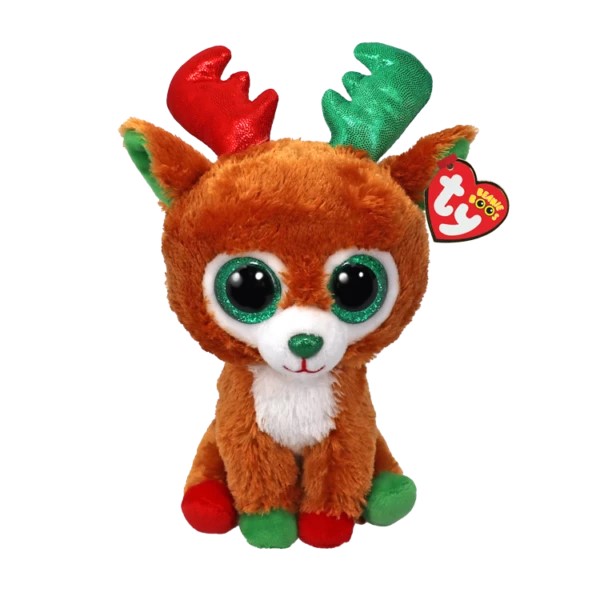 Оленёнок Коричневый Tinseltoes 15см (Beanie Boos)