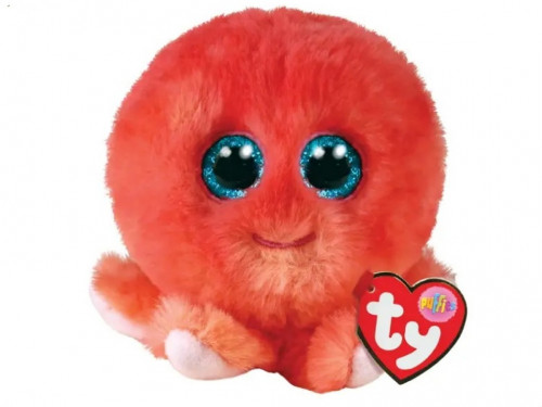 Осьминог SHELDON 10см (Beanie Balls)