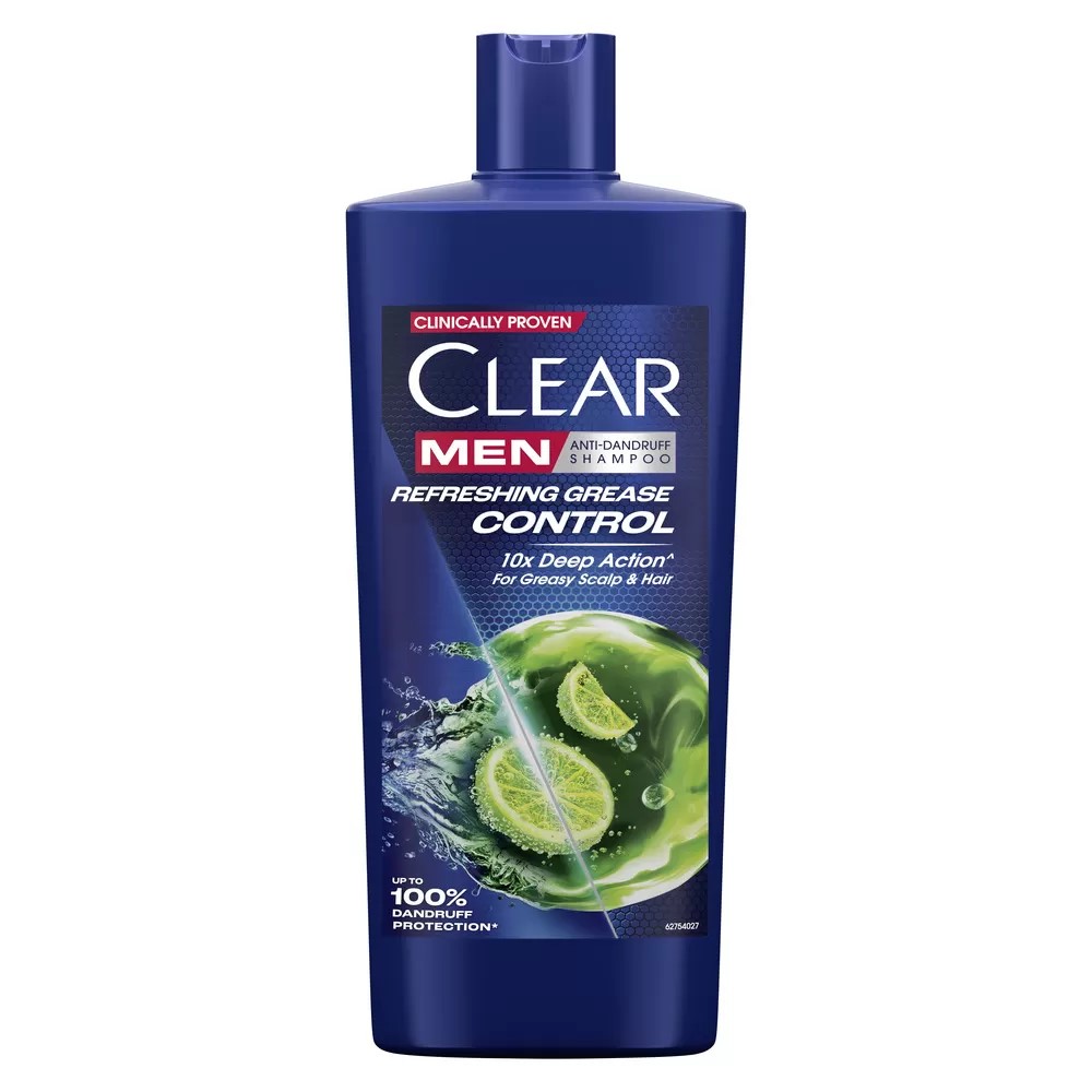 Шамп.CLEAR Men Refresh.610мл