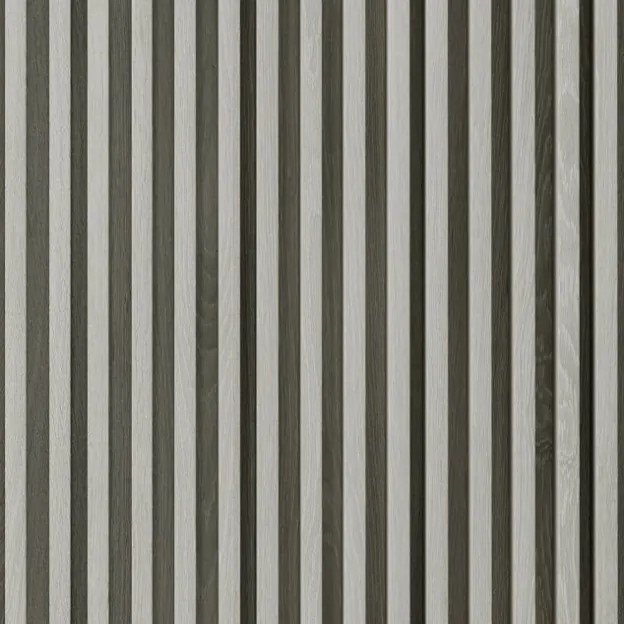 3D Рейка стеновая панель 16041-4, SPC Модель A, 0,16×2,75 м, светло серая